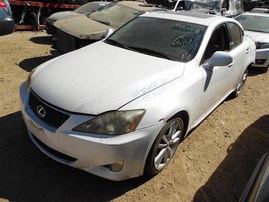 2007 LEXUS IS250 PREMIUM WHITE 2.5 AT RWD Z21456